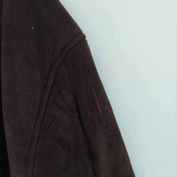 Utex Design Faux Suede Sherpa Winter Coat size 2XL - Picture 8 of 10